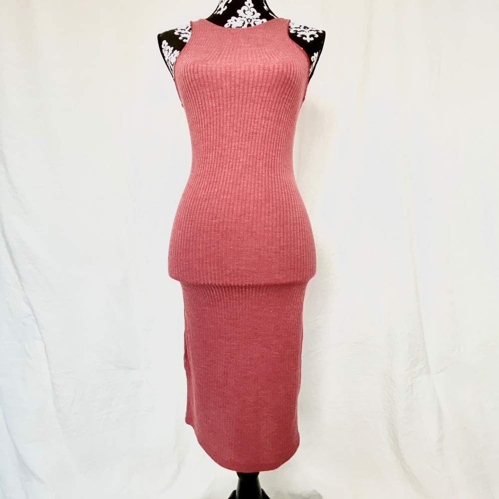 Ribbed Tank Dress